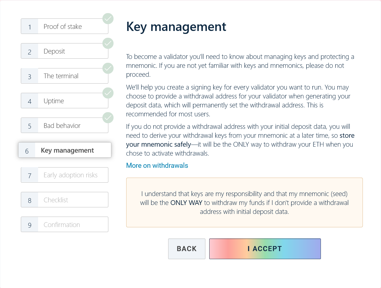 Deposit process explained - EthStaker Knowledge Base